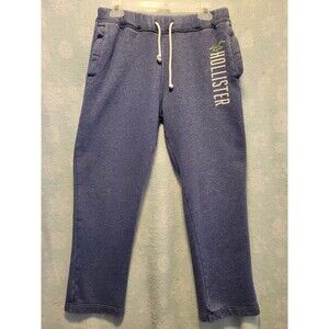 Hollister Embroidered Logo Sweatpants Women Lounge Pants Y2K Sporty Track